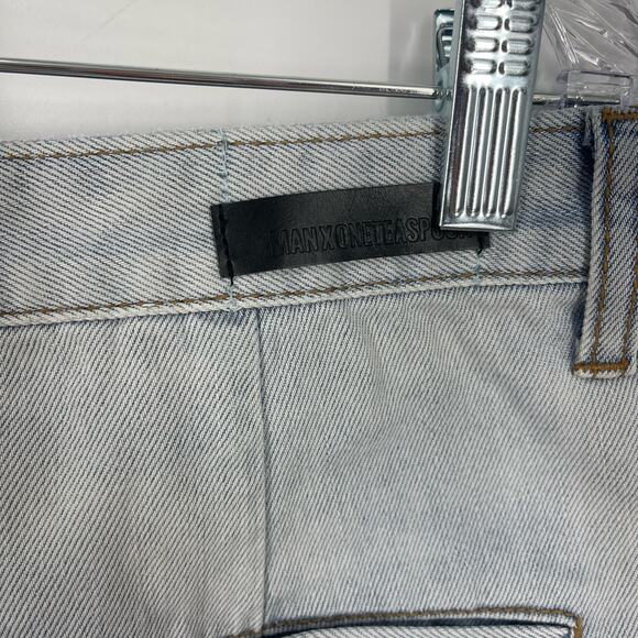 Man X One Teaspoon 32 Long Brando Mr Browns Jeans NWT - Picture 8 of 12